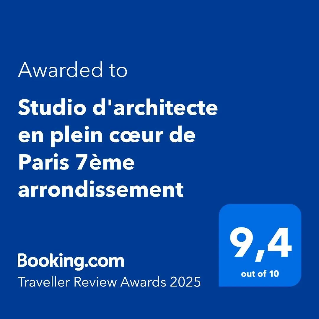 Appartement Studio D'Architecte En Plein Coeur De Paris 7Eme Arrondissement France